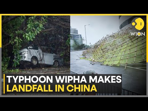 South China Braves Heavy Rain & Fierce Storms, as Hong Kong Downgrades Storm Alert to Level 3 | WION