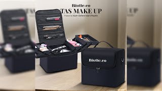 Pratinjau video produk Biutte.co Tas Organizer Make Up Rak Perhiasan Wanita - DR102