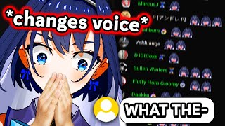 Kronii suddenly changed her voice and Chat noticed THIS: