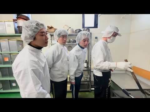 【製造風景】お笑いトリオ cacaoの皆様に工場見学にお越し頂きました / カカオ飴の作り方 / How to make candy / Factory Tour / Japan / 工場見学