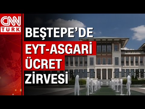 Beştepe'de EYT ve asgari ücret... Cumhurbaşkanı Erdoğan, Bakanlar Nebati ve Bilgin'i kabul etti