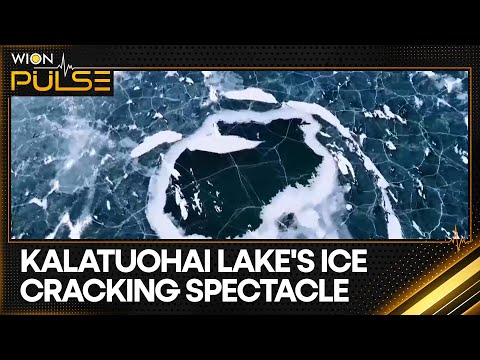 Cracked Ice Spectacle In Northwest China | WION Pulse