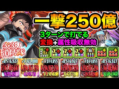 一撃250億！森羅日下部×ロザリンの破壊力がヤバい！3ターンで打てる属性吸収無効スキルも優秀です！【スー☆パズドラ】
