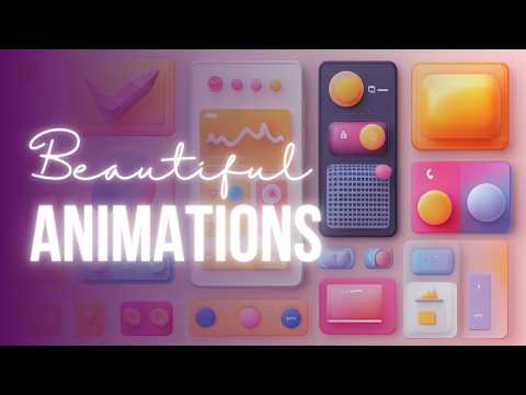 📱 Beautiful Animations For Your App • Flutter Tutorial