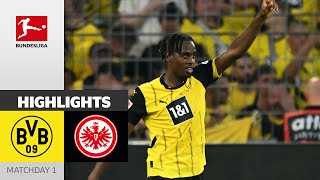 Jamie Gittens is Unstoppable! | Borussia Dortmund — Eintracht Frankfurt 2-0 | Highlights