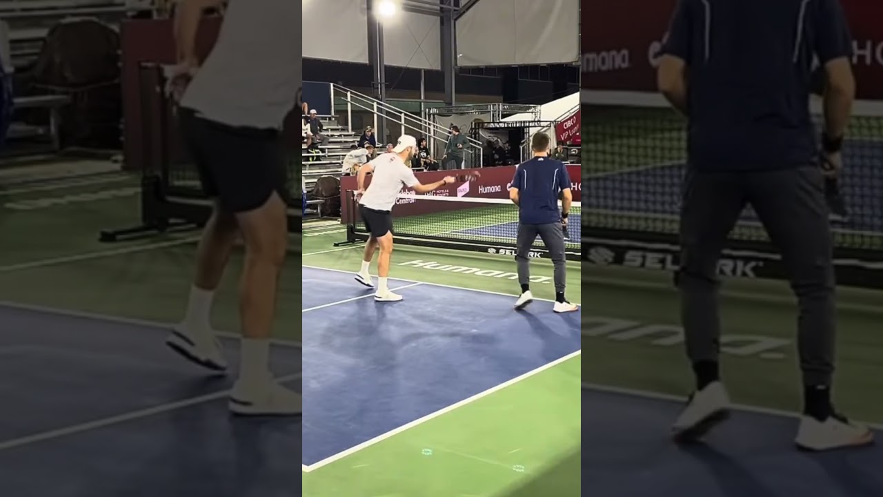 2024 PPA Mesa Cup - Jack Sock/Collin Shick vs Mohaned Alhouni/Sammy Lee (4) #shorts #pickleball