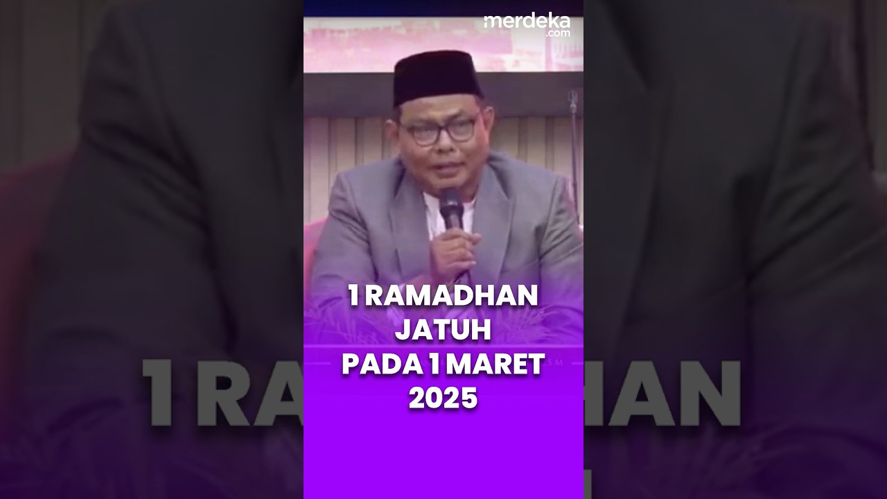 Breaking News: Kementerian Agama Memutuskan 1 Ramadhan Jatuh #merdekaplus