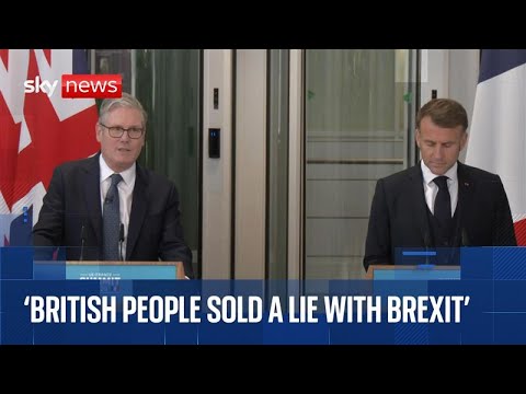 Keir Starmer and Emmanuel Macron announce 'one in, one out' migrant deal