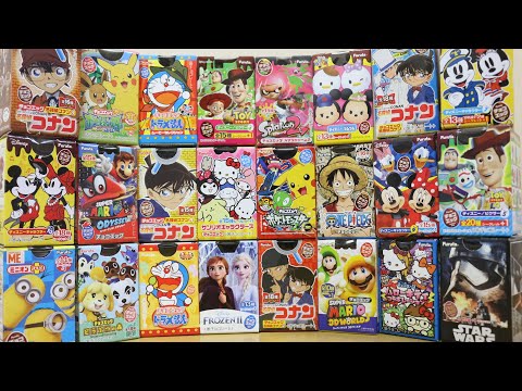 フルタチョコエッグコレクション 19  名探偵コナン シークレット ポケモン ドラえもん ディズニーピクサー スーパーマリオ 映画 ASMR