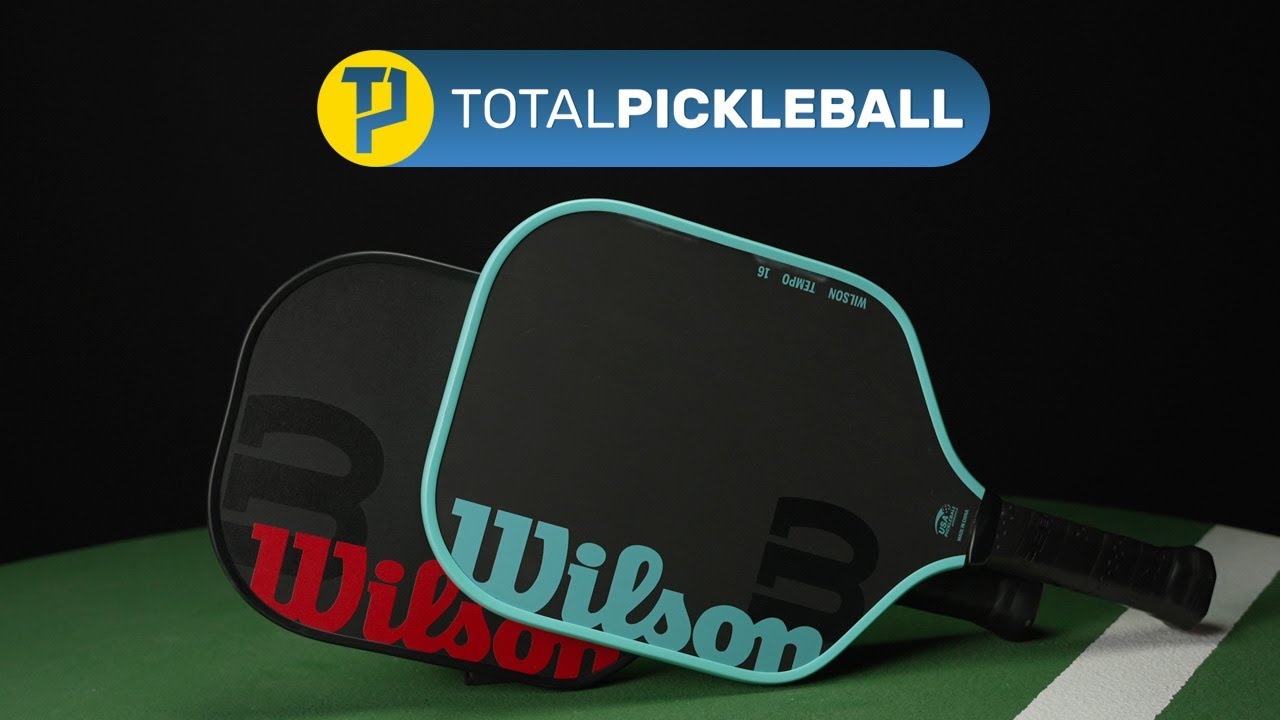 1st look at New Wilson Pickleball Paddles are here - Total Pickleball VLOG