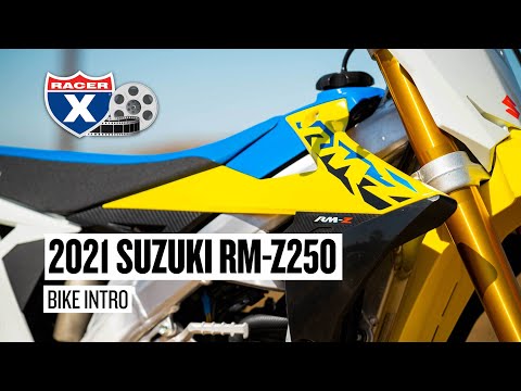 2021 Suzuki RM-Z250 Motorcycle Bike Introduction Test - Racer X Films