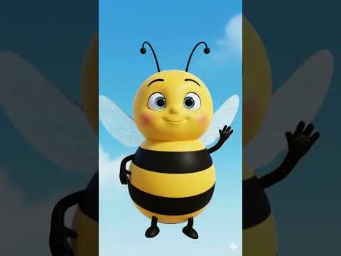 "Good Morning from the Bee 🐝 and Mantis 🦗 | Cute 3D Animation | Start Your Day with a Smile!"