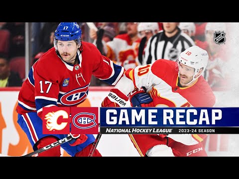 Flames @ Canadiens 11/14 | NHL Highlights 2023