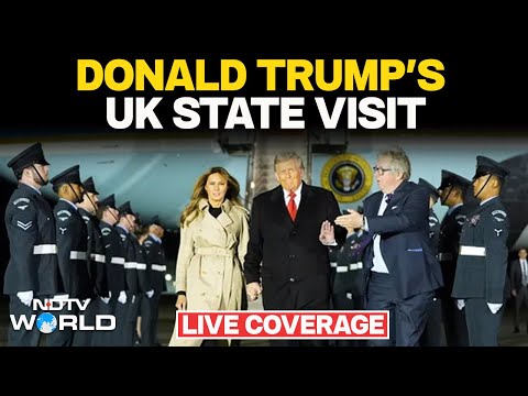 LIVE: Trump In UK Meets With King Charles III During State Visit