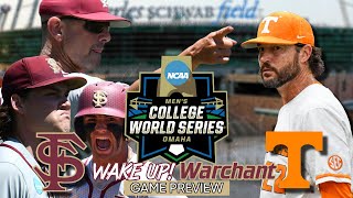 Florida State vs. Tennessee preview | College World Series | Wake Up Warchant (6/14/24) #FSU #CWS