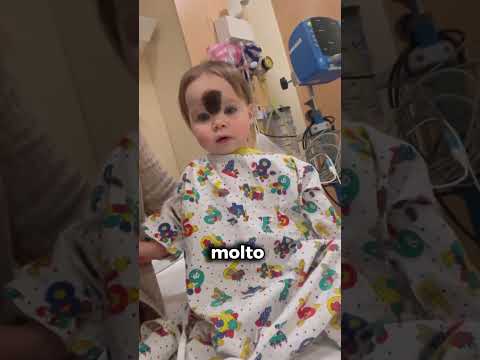 Una bambina davvero coraggiosa