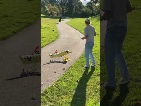 old RC GWS SlowStick new FUN   #rcplanecrash #Slow Stick #GWS