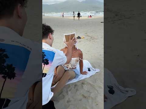 Why did he do it🤯#cake#beach#summer