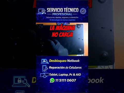 Mi laptop no carga la batería ''solución aquí''