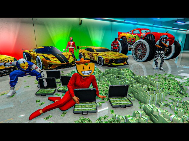 REACCIONO AL MEJOR GARAJE DE GTA 5 ONLINE!! COCHES INCREIBLES!