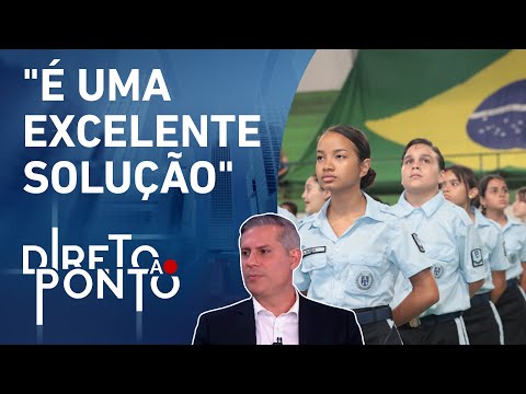 Victor Godoy analisa: Escolas cívico-militares são eficazes contra o crime? | DIRETO AO PONTO