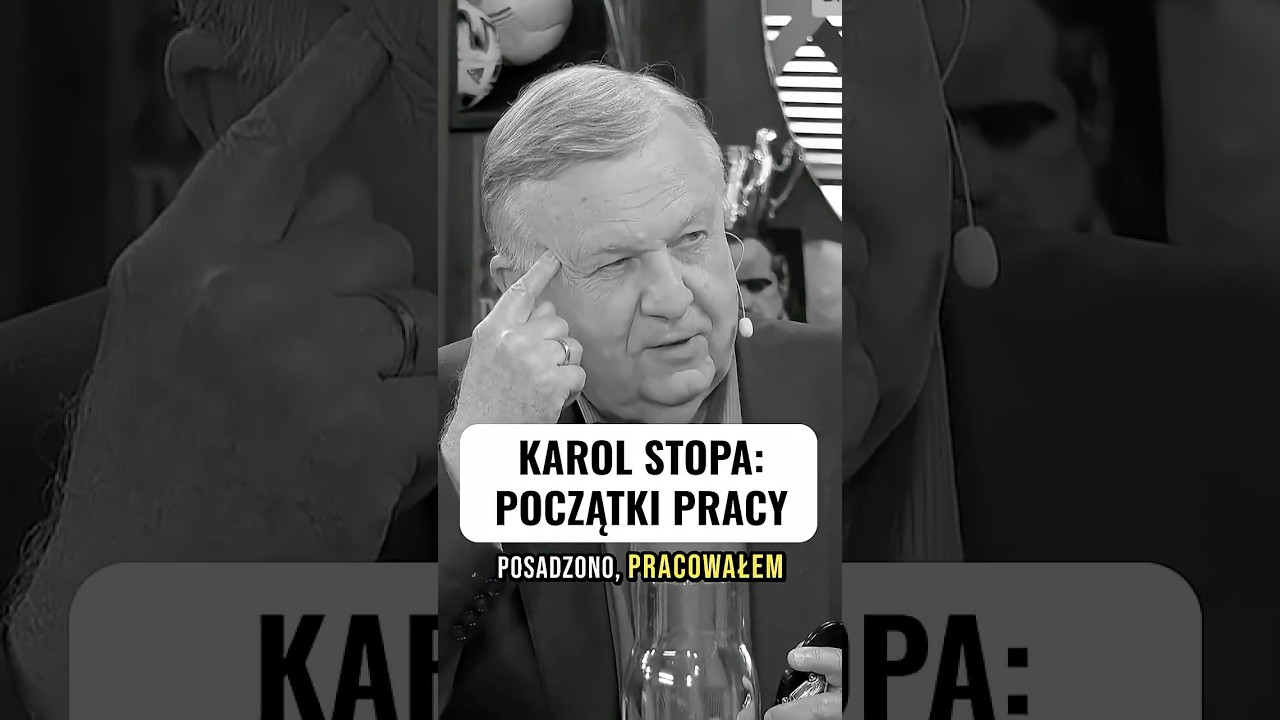 Karol stopa nie żyje. tak wspominał początki pracy #shorts
