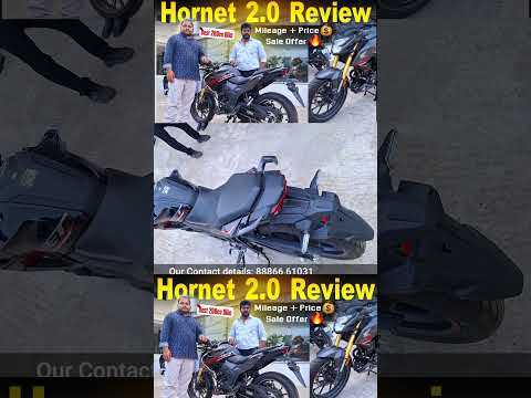 HONDA HORNET 2.O Review 🔥 #honda #automobile #motorcycle