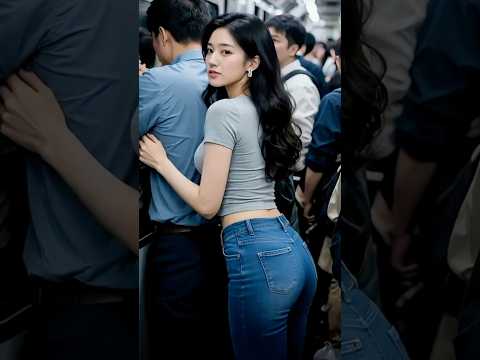 서울의 혼잡한 지하철 #aiart #지하철 #short #subway #viralvideo #subscribe #trendingshorts #kdrama #subwaytrain