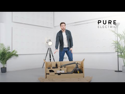 Le nouveau E-Scooter Pure Air³ : déballage et installation