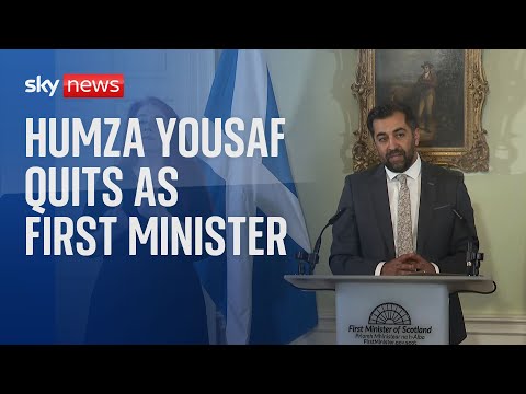 BREAKING: Humza Yousaf resigns as First Minister