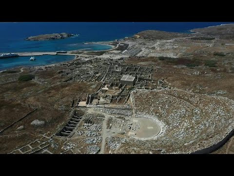 Ancient Greek sanctuary slowly sinks as Mediterranean sea level rises | AFP