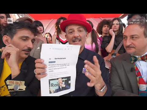 Amadeus lascia la Rai? La verità svelata da Fiorello – Viva Rai2! 09/04/2024