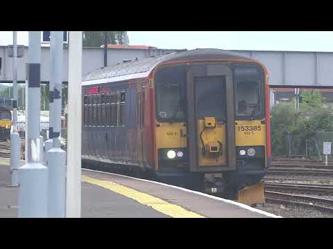 153385 departing Eastleigh (29/05/24)