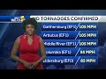Powerful storms spawn tornadoes, leave behind damage(WBAL) - 02:14 min - News - Video
