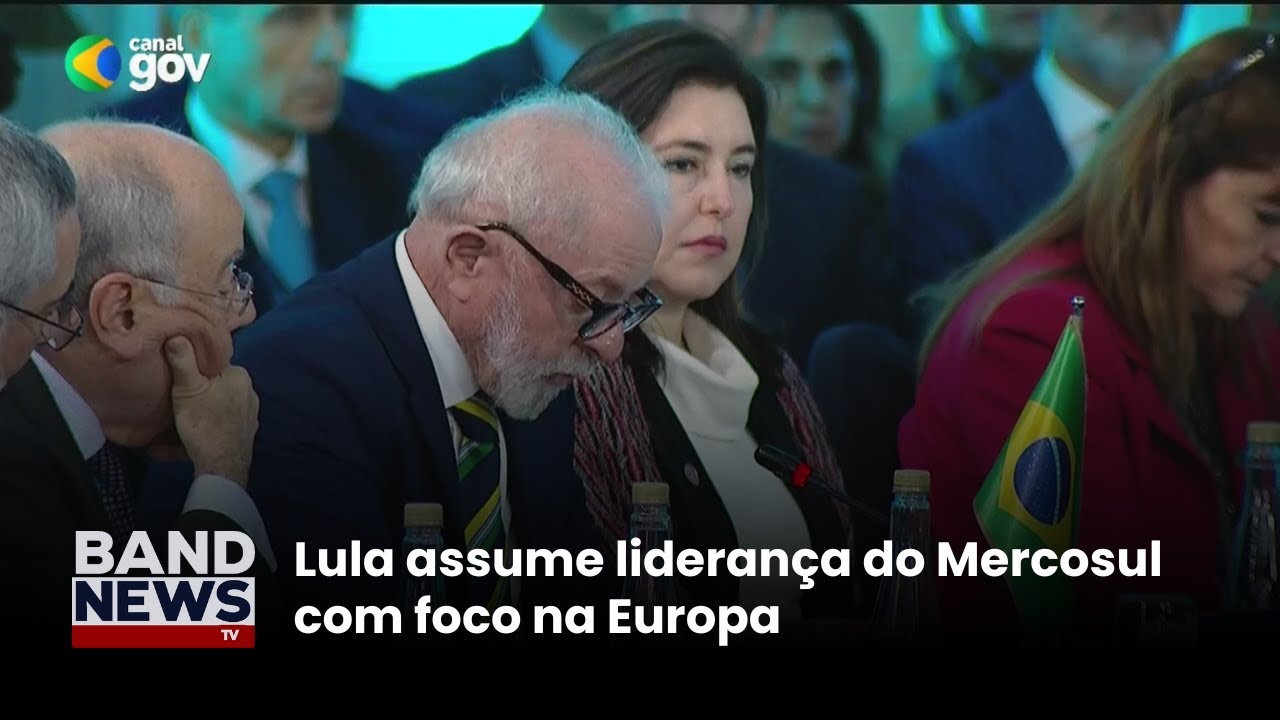 Lula assume liderança do Mercosul com foco na Europa | BandNews TV
