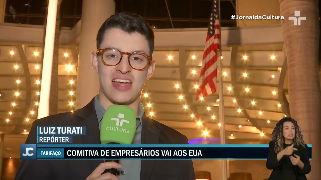 Empresários brasileiros negociam redução de tarifas nos EUA.