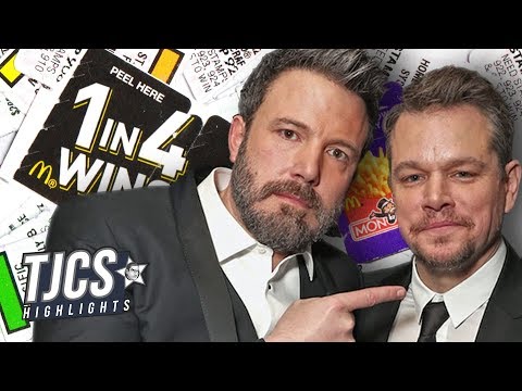 Affleck/Damon To Make McDonald’s Monopoly Fraud Movie