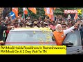 PM Modi Holds Roadshow In Rameshwaram | PM Modi On A 2 Day Visit To TN | NewsX