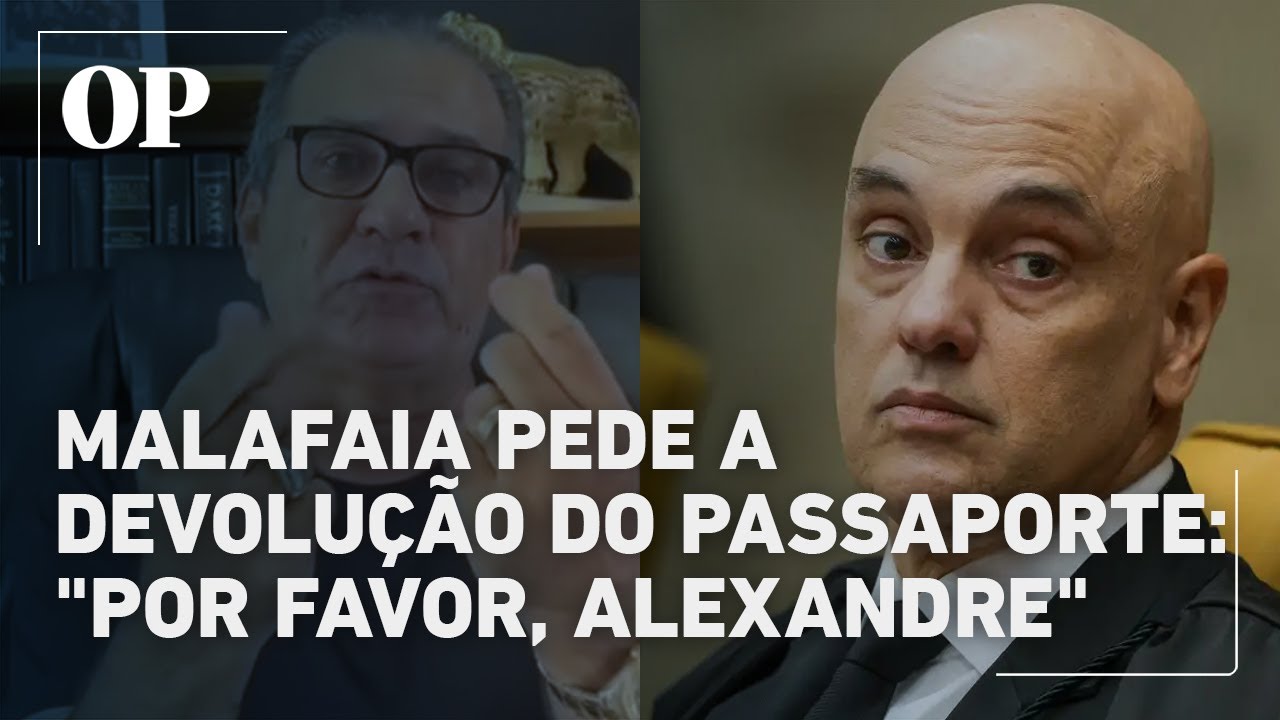 Malafaia contesta Alexandre de Moraes e pede devolução do passaporte