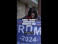 Fired Trump supporter regrets her vote