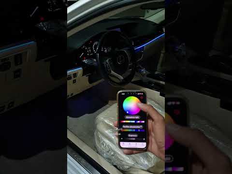 تركيب اضائه محيطيه لكزس es  للتواصل 0552014030 #shorts