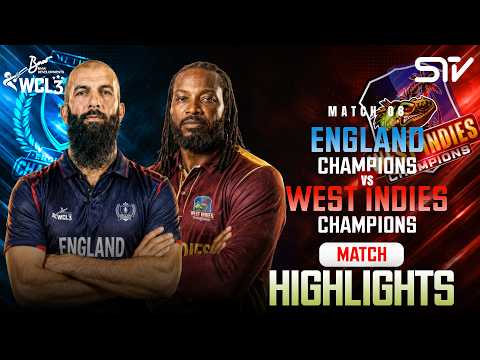 Match Highlights | England Champions vs West Indies Champions | Match 08 | WCL 2026 | M9O1T