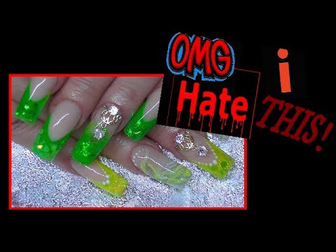 If You Don't Like Your Acrylic Nails, Change Them! | SUN GLOW Yellow Manicure | ABSOLUTE NAILS