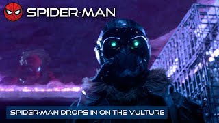 Spider-Man Drops In On The Vultu
