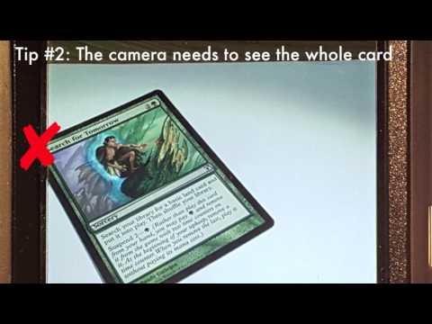 ScryGlass: 3 Tips for Scanning MtG Cards
