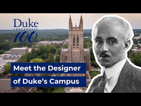 Meet the Chief Designer of Duke's Campus: Julian Abele