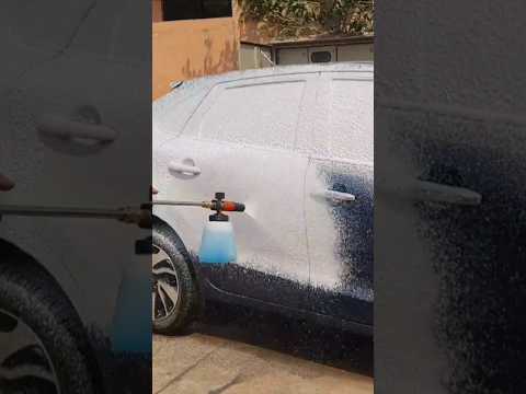 gada gada shampoo NR Car Wash Shampoo with MJJC foam cannon Spray bottle #nittorai #carwash #mjjc