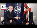 UK PM Rishi Sunak and NATO chief meet in Warsaw