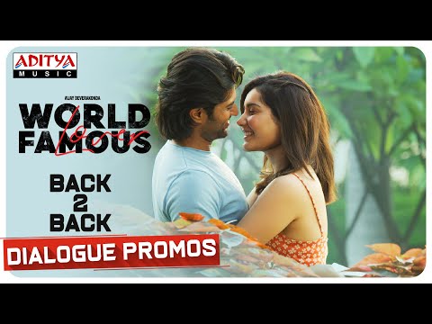 World Famous Lover Back To Back Dialogue Promos- Vijay Deverakonda