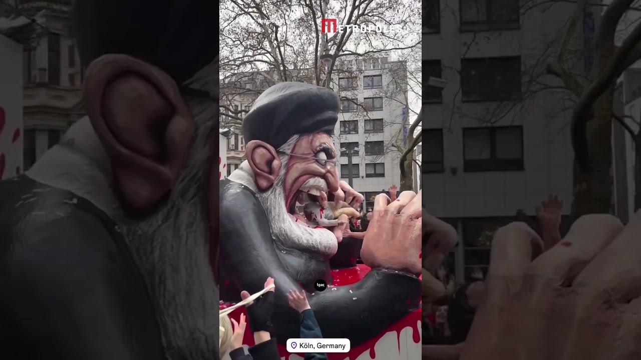 Tradicional desfile de Carnaval na Alemanha ironiza Trump e Putin